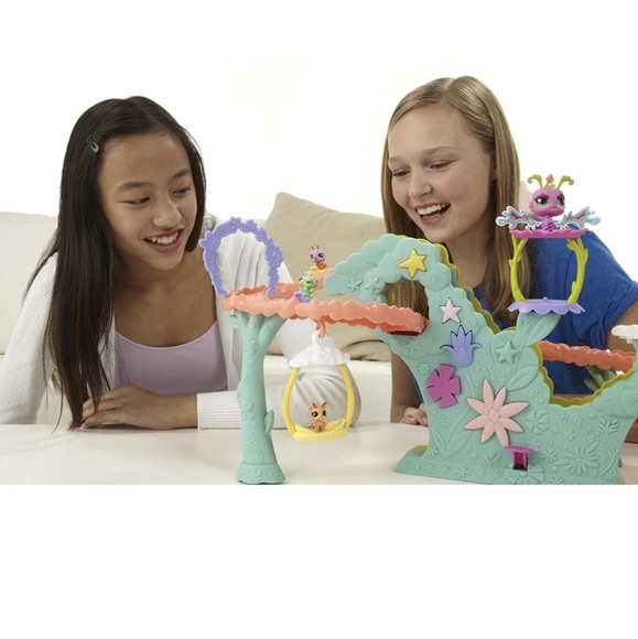 Littlest Pet Shop Fairies Fairy Fun Rollercoaster Playset lot bundle - Picture 4 of 15